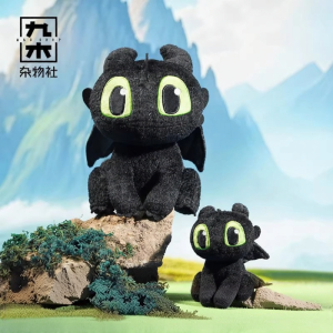 M&G SHOP | Night Fury Character Plush Hanging Accessory