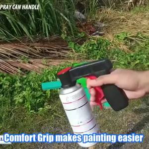 Universal Aerosol Spray Can Trigger Handle Portable Spray Paint Gun Adapter Ergonomic Grip for DIY Painting Repair