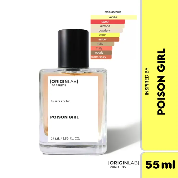 Perfume for her POISON G!RL inspired ORIGINLAB parfums 30% Oil Based  Perfume Long Lasting Scent Fragrance for women Lazada PH