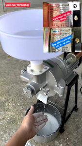 Máy xay đậu tương(Cam Máy xay bột gạo nước mịn đỗ ngâm Motor 2.2KW siêu khỏe kết lõi đồng 100% kèm phụ kiện theo máy)