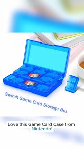 24 In 1 Transparent Game Card Case For Nintendo Switch Game Accessories