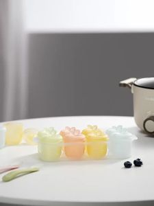 SHI YUE JIE JING | Silicone Food Storage Container Freezer Trays