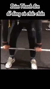 Găng Tay Tập Gym Dây Kéo Lưng (Lifting Straps) DATX Chất Liệu Da Bò - Hỗ Trợ Deadlift - Găng Quấn Cổ Tay - Thể Thao - Tập Gym