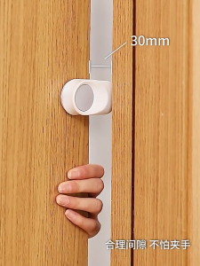 [SG STOCK] FASOLA Turnable Door Stopper | Anti Shock | Prevent Child Infant Hand | Keep Door Open | Bedroom Bathroom