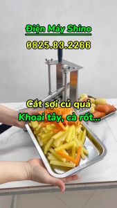 Máy thái sợi con chì thủ công  thái khoai tây  cà rốt ....đủ các cỡ dao