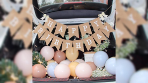 3.5m Burlap Banner15Pcs swallowtail FlagBirthday Party/Wedding Hanging Banner Jute flagDIY decorative flag Tahan lama