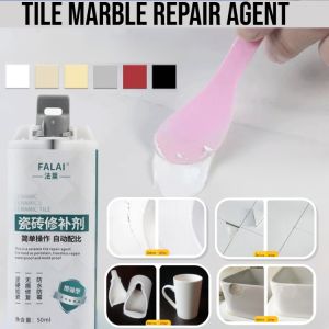 Tile Marble Repair Agent Nano Crystal Plating Agent Waterproof Putty Filler Anti Crack Wall Long-Lasting Protective Film