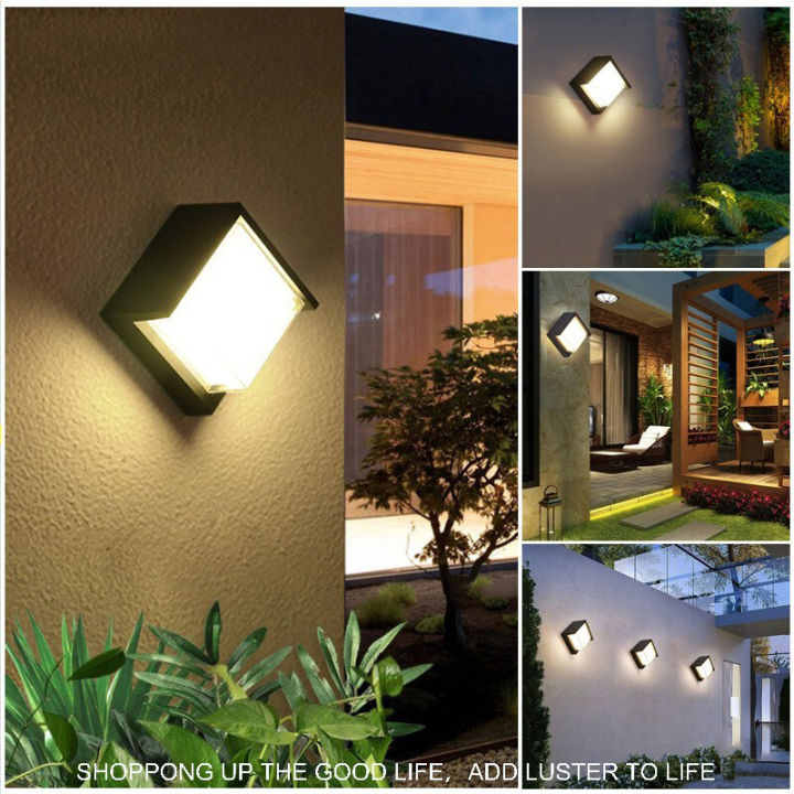 Wall Light Lampu Dinding Modern Led light Outdoor Waterproof With
