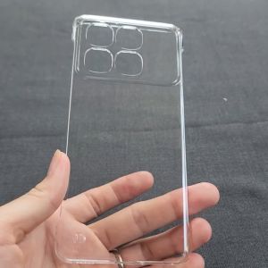 Ốp Lưng Trong Suốt KHÔNG VIỀN Xiaomi Redmi K70 Ultra/ K70/ K70 Pro/ Redmi  K80/ K80 Pro/ K70E K60/ K60Pro PC CỨNG Không Ố Vàng Bảo Vệ Camera
