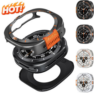 Alloy Metal Case for Samsung Galaxy Watch Ultra 2025 Luxury Bumper Protector Frame for Galaxy Watch Ultra 47mm Protective Cover