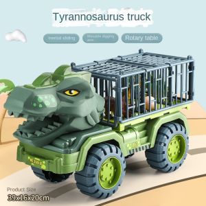 Childrens toy car large inertia dinosaur engineering car oversized transport truck big truck car boy