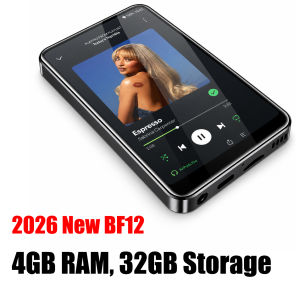 Famue | Máy Nghe Nhạc MP4 160GB 4 Inch 1080P Có Wi-Fi Bluetooth Màn Hình Cảm Ứng Android 10 Hỗ Trợ YouTube Instagram Spotify - RAM 4G