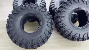 RED SPIDER 4 Cái 1.9 "RC Lốp Cao Su Cho Traxxas TRX-4 1/10 Xe Tải Địa Hình Với Miếng Xốp Chèn Các Bộ Phận Nâng Cấp Địa Hình Đá