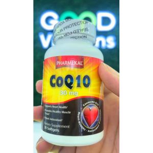Viên uống bổ tim COQ10 30mg thương hiệu Pharmekal Mỹ Hộp 30 viên