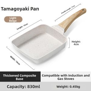 Non-stick Square Egg Fry Pan