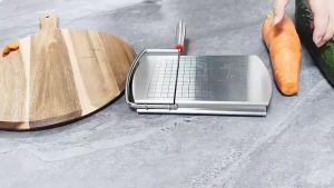 Newyorkbigsale เครื่องตัดชีส ตัดเนย เขียงพร้อมมีด สแตนเลส 2 in 1 No.Y2152