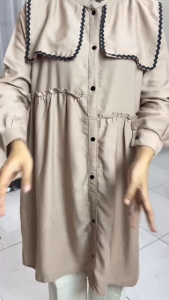 Marsya Tunik Wanita Kerah Sailor Renda Busui