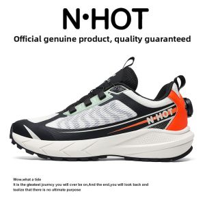 N·HOT | Mens Lightweight Outdoor Running Shoes Anti-Slip Shock-Absorbing Breathable