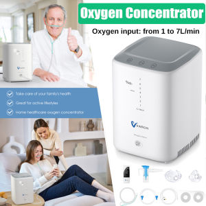 7L/Min Oxygen Machine For Home Use/Stylish Oxygen Concentrator With Touch Button/Oxygen And Nebulizing 2 In 1