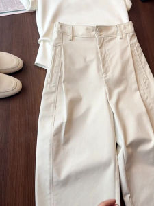 PAIBOLI | High Waist Loose Fit Tencel Balloon Pants Comfortable Breathable Slimming Nine-Tenths Casual Pants For Plus Size Women