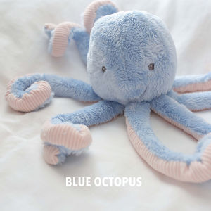 ตุ๊กตานุ่มน่ารักที่ฝั่งของเล่น - Blue Octopus Plush สำหรับเด็ก ของเล่น Gifts