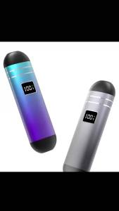 การออกแบบใหม่ภายใต้หมอนปรับปรุงการนอนหลับการนำกระดูกกล่องดนตรีไร้สายมินิแบบพกพาบลูทูธลำโพงฟังก์ชั่นสวิทช์เวลา