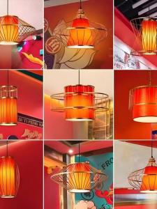 SANGEJIANGREN | New Chinese Style Lantern with Spotlights for Popular Restaurants