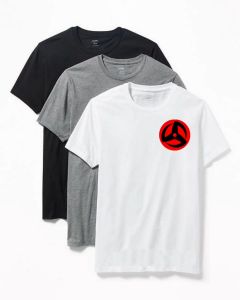 Kaos pria atasan baju pria kaos oblong baju kaos cowok lengan pendek mangekyou kakashi