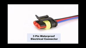 1PCS Car Waterproof Electrical Connector 1/2/3/4/5/6 Pin Plug with Electrical Cable