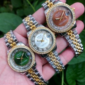 Đồng hồ nữ Halei đính đá cao cấp thời trang sang trọng chống nước chống sước