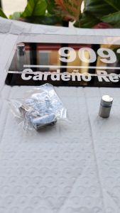 10 x 5" PREMIUM ADDRESS PLATE/DOUBLE PLATE HOUSE NUMBER