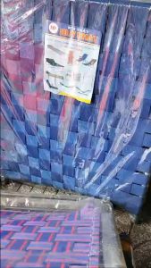 Giường xếp vải bố đan và  vải lưới thoáng mát