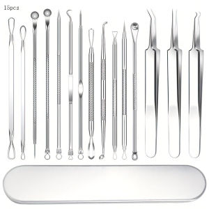 11/15pcs Blackhead Tools Deep Cleansing Facial Skincare Set for MomAll Skin TypesIdeal Gift for Facial CareFacial Care Tools