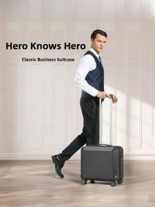 Universal Wheel Suitcase Business Travel Bag Male Female 18 Inch 16 Inch PC Material Luggage Carry on Spinner for Travel