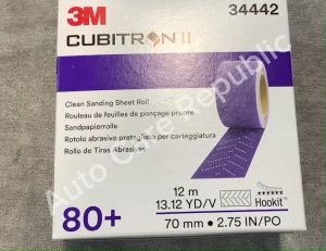 3M Cubitron™ II Hookit™ กระดาษทรายม้วน 34442 34444 34445 34446 34448 34449 34450 ขนาด 70 มม x 12 ม.