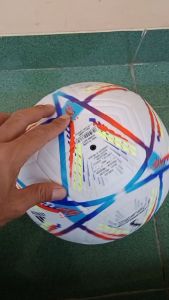 Bola Sepak Sepakbola Size 5 Bola Sepak Word Cupp Qatar 2022 Bola Kaki Dewasa Ori Jahit mesin import