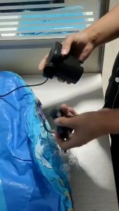 SPEEDS Pompa Elektrik Air Pump Vacuum Tiup Kasur Pelampung Listrik 020-21