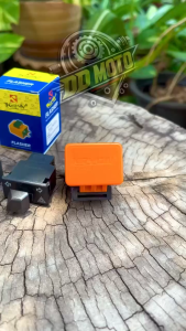 ชุดสวิทช์ไฟผ่าหมาก+รีเลย์ไฟเลี้ยวแท้(ปรับระดับช้า-เร็วได้)+ไฟLED สีแดง2 คู่ Wave125S/i/X Wave100S