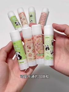 10Pcs Kawaii Cartoon Capybara Solid Glue Stick Strong Adhesives Non-toxic Sealing Stickers  Student Stationery Office School Supplies For Students Kids Childrens Day Gift