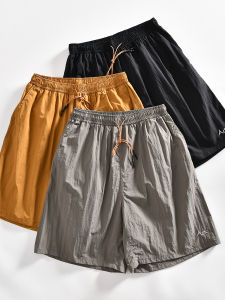 Quick Dry Breathable Sports Mens Elastic Waist Five Inch Shorts Casual Pants Summer New Style Youth Popular Nylon Fabric