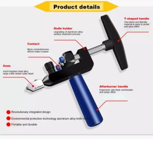 Dụng cụ cắt gạch men ngói kính xây dựng 2 trong 1 đa năng cầm tay