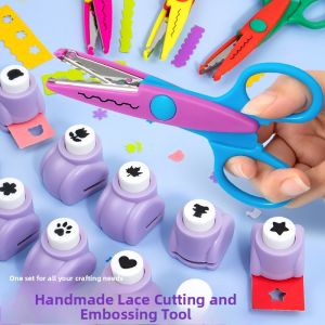 DLIOG | DIY Handmade Creativity Shape Star Embosser for Children