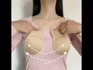 WATERMELON Bunny Shape Invisible Bra Lifting Push Up Chest Breast Nipple Cover Strapless Backless Bra Silicone Invisible Nipple (1 pair)