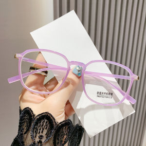 JN IMPRESSION Đầy màu sắc chống Đèn xanh dương siêu nhẹ Kính đọc sách thời trang Kính lão trung niên và người cao tuổi cao cấp độ nét cao nữ full-frame Kính đọc sách 0 Degrees-Plus4.0