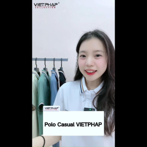 Áo Polo Nam Basic Chất Cotton Pique Form Suông Co Giãn Thoáng Mát Trẻ Trung VIỆT PHÁP 2A002