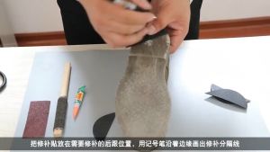 1pairs Sports Shoes Heel Mute Wear Bias Thickening Repair Patch Non-Slip Sole Protectors Accessories