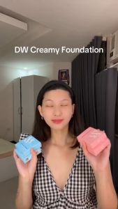 DW Creamy Foundation 7.5g Oil Control Concealer 24h Lasting [FDA Approved]