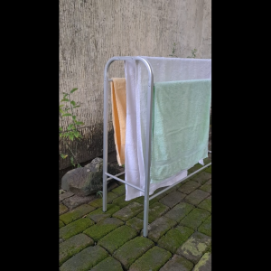 Jemuran Handuk Aluminium Zip