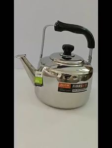 Tiantian ZLI Cerek Berbunyi Classical Whistling Kettle Stainless Steel Stove Boiling Kettle With Bakelite Handle 壮利古典哔哔水壶