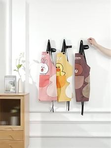 100% Hàng Chính Hãng Line Friends Tạp Dề Nhà Bếp Nữ Dễ Thương Bằng Vải Nỉ San Hô Chống Thấm Nước Chống Dầu Chống Bụi Bẩn Có Thể Giặt Bền Bỉ Chống Bụi Bẩn Màu Nâu Cho Nhà Bếp Gia Đình Quà Tặng Sinh Nhật Hình Thỏ LFB56/LFB357